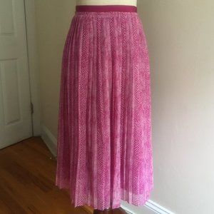 Banana Republic Leopard Print Skirt